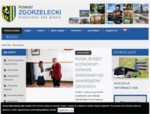 Tablet Screenshot of powiatzgorzelecki.pl